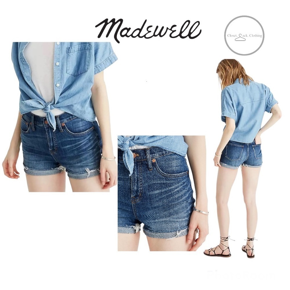 Madewell High-Rise Denim Shorts Size 23